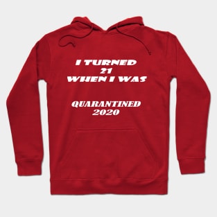 quarantine birthday Hoodie